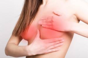 Причины боли в груди во время менструации