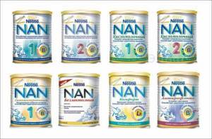 Смесь «нан»: 10 разновидностей и особенности каждой из них