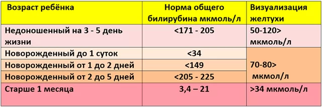 Норма билирубина у новорожденных: причины повышения, расшифровка анализа, 3 совета родителям после выписки
